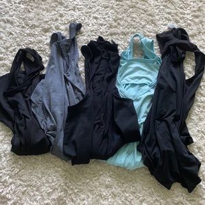 Lot of 5 Misc Workout Tank Tops - Champion XL